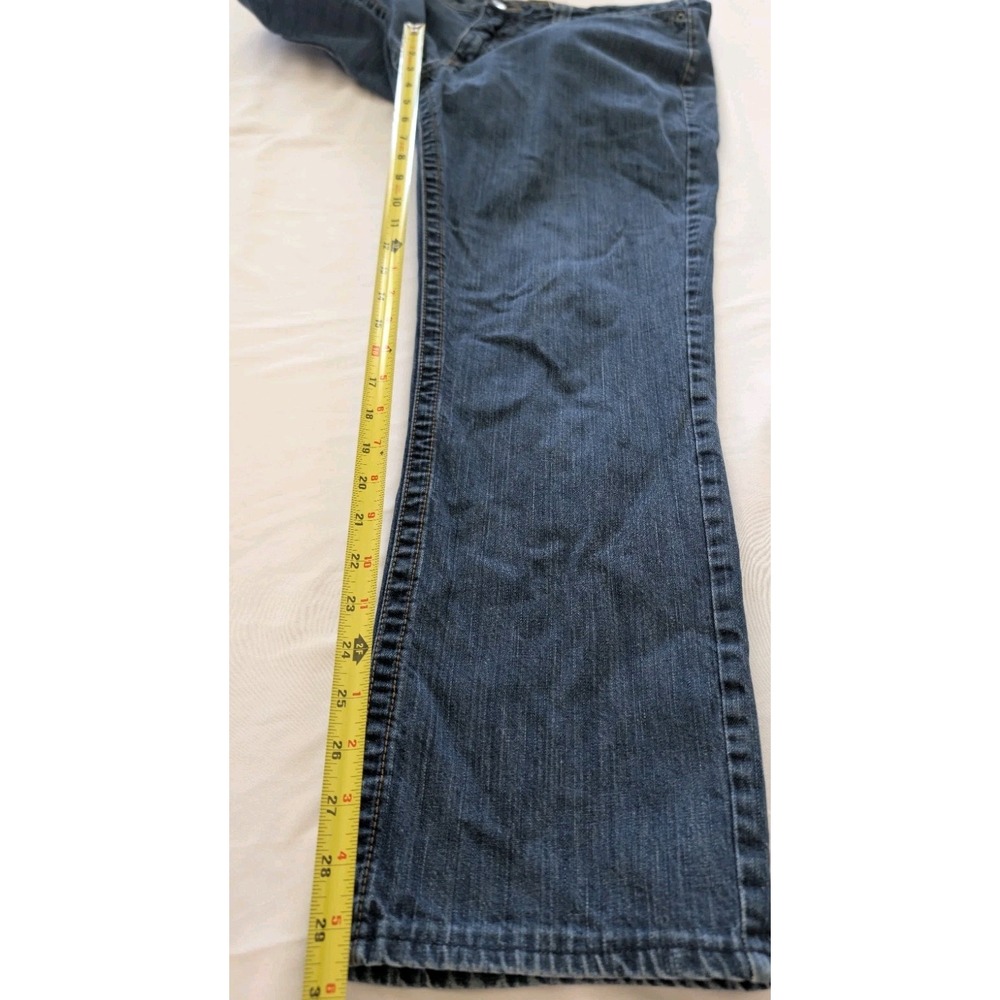 Kimes Ranch Betty Jeans Women's 16/32 (18/30) Mid Rise Straight Blue Denim USA - Picture 8 of 9